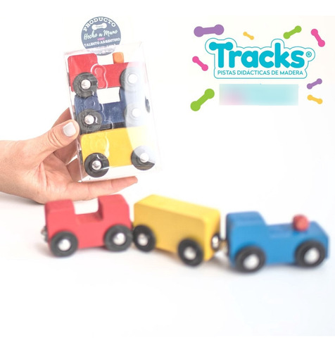 Tracks Pack 46 Tramos + Tren Didáctico Compatible Trencity