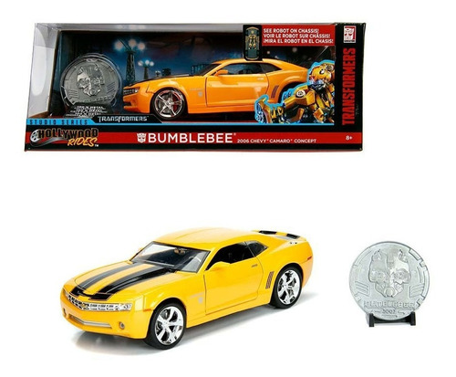 Jada 1:24 Hollywood Rides Transformers Bumblebee 2006 98497