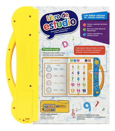 Spanish English Reading Book Kids Early Childhood Learning