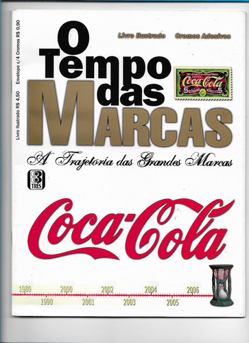 Álbum Figurinha - Coca Cola O Tempo Das Marcas - Completo  