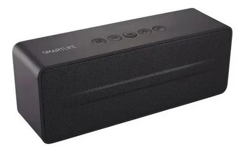 Imagen 2 de 4 de Parlante Smartlife Sl-bts315b/r 6w Bluetooth Negro Rojo Port
