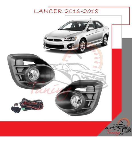 Halogenos Mitsubishi Lancer 2016-2018