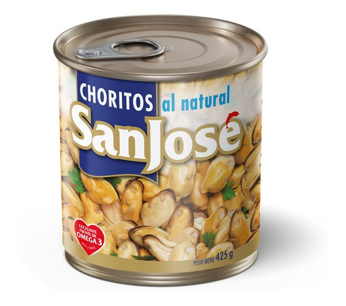 Choritos San Jose 425gr Al Natural(3 Unidad)super