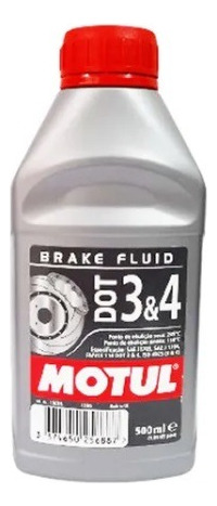 Dot 3 & 4 Fluido De Freio Motul Brake Fluid 500ml