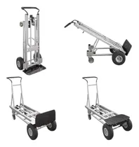 Comprar Diablo Plegable Carrito Carro Carga Pesada Diablito Conver Plateado