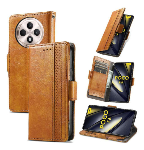 Funda Para Oppo Reno 12f Cartera Empalme Negocios Multicolor