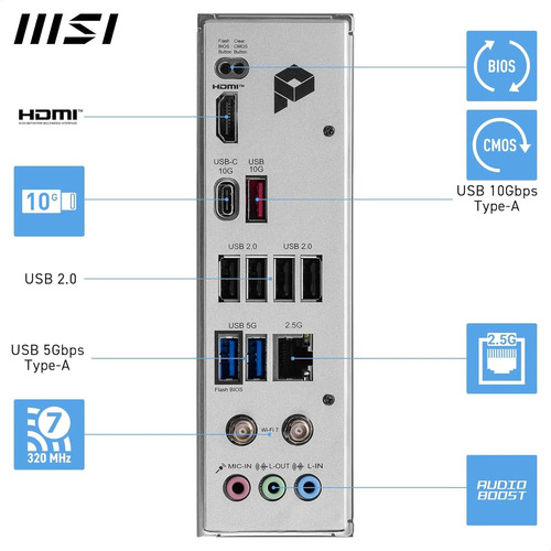 Placa Base Wifi Msi Pro B840-p, Atx, Compatible Con Amd Ryze