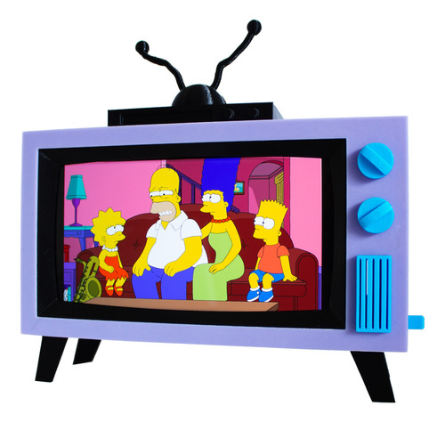 Soporte Celular Tv Los Simpsons Ajustable A Tu Telefono