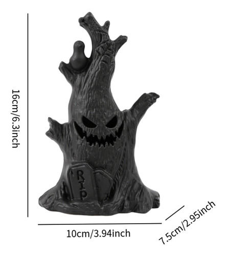 Nuevo Decoração De Lâmpada De Estatueta De Árvore Fantasma