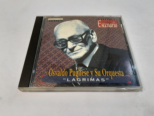 Lágrimas, Osvaldo Pugliese - Cd 1996 Nacional Excelente 8/10