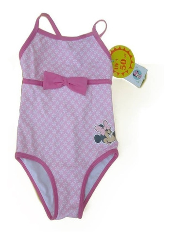 Traje De Baño Minnie Disney 12 A 18 Meses