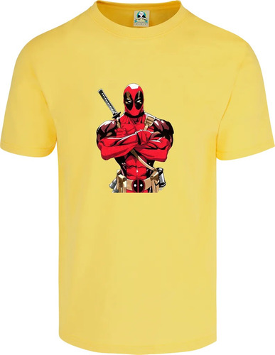 Playera Deadpool Comic Mod. 0031 12 Colores Ld