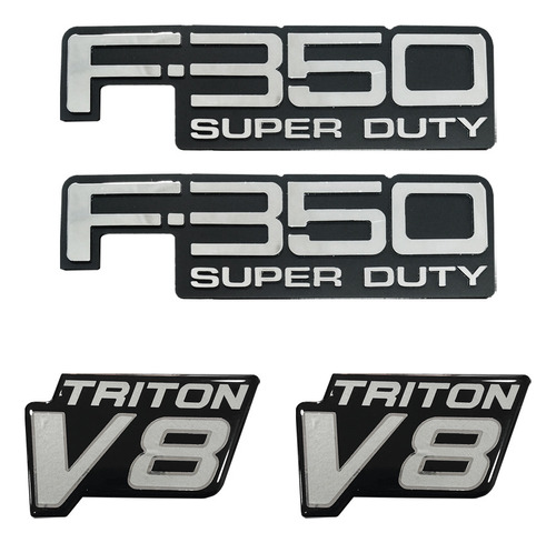 Emblema Kit Ford Triton F350 Super Duty ( Adhesivo 3m )