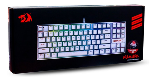 Teclado Gamer Mecánico Redragon Kumara Switch Red 