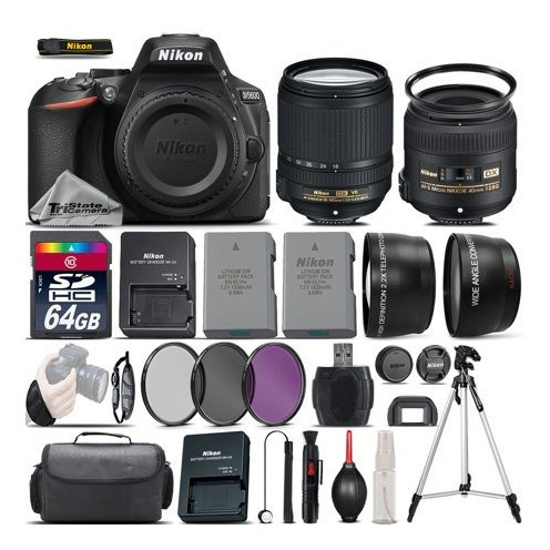 Cámara Dslr Nikon D5600 Incluye Kit De Accesorios C25