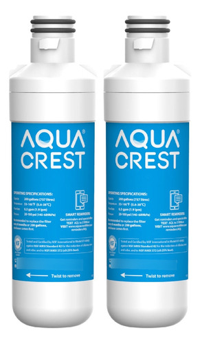 Filtro De Agua De Nevera LG Lt1000p