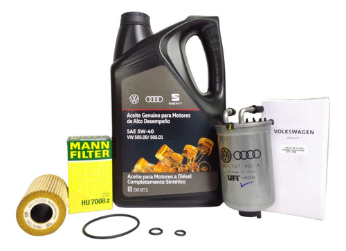 Kit Afinacion Vento Tdi Diesel 1.5 14-17 Aceite Original