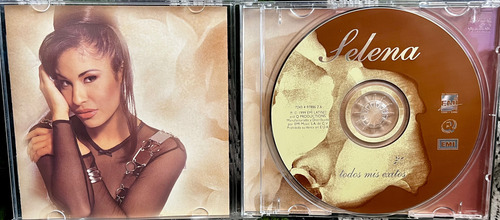 Disco Cd Original Selena / Todos Mis Éxitos. Nacional. 1999 Vintage 1a Ed. (Usado)