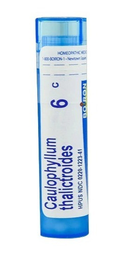 Boiron Caulophyllum 6c Calambres Menstruales 80 Pastillas 