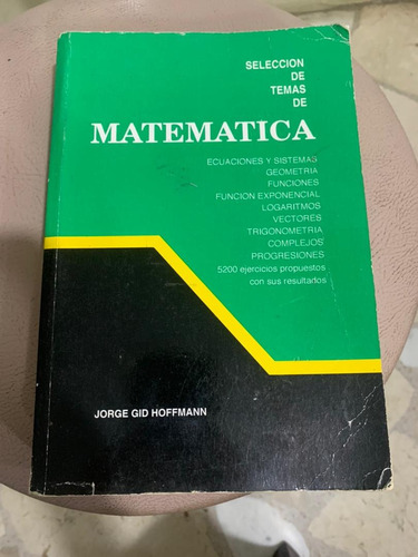 Matemática 4 Jorge Gid Hoffmann