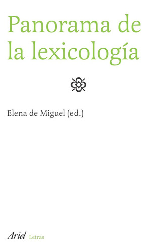 Panorama De La Lexicologia - Aa.vv