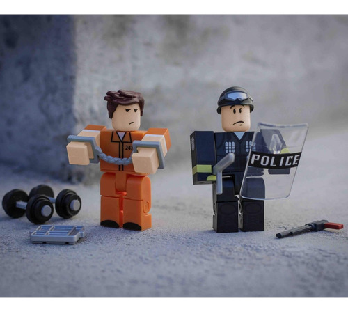 Figura De Accion Roblox Prison Life + Código Virtual