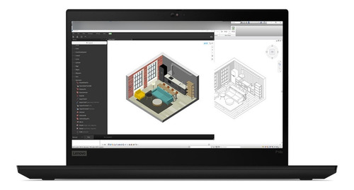Notebook Lenovo 14  Core I7 16gb 1tb Nvidia Quadro T500