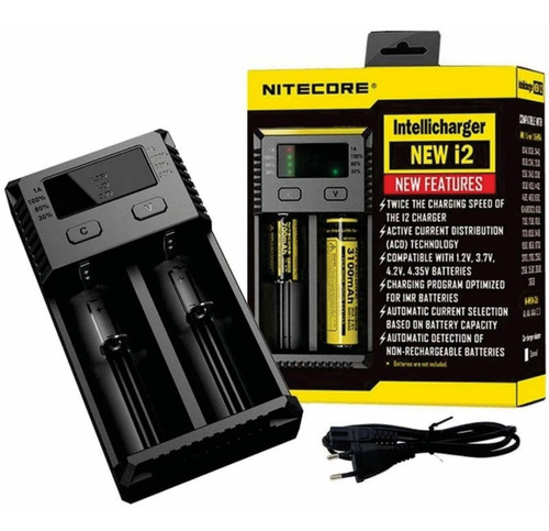 Cargador Para Baterias Li-ion Ni-mh Ni-cd Nitecore New I2