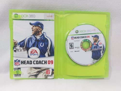 Head Coach 09 Xbox360 Fisico, Envío Inmediato (Usado)