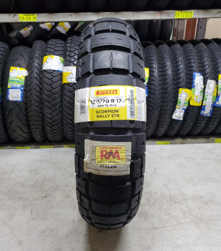 Llanta 150/70-17 Pirelli Scorpion Rally Str 69v Tl