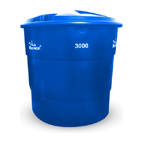 Tanque De Agua 3000 Litros Vaso Conico Eurotanque Resinca