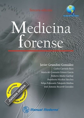 Medicina Forense / Grandini / Libro Original !!