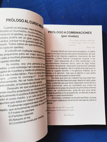 Ajedrez Combinaciones Niveles 2 Y 3, Jesús Isarrarás Gtz. (Usado)