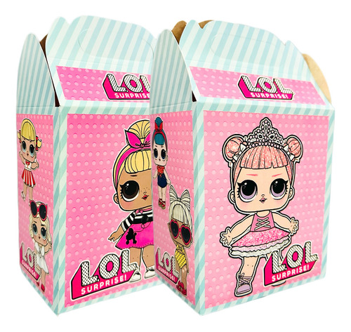 Kit De Lol Surprise Muñeca 161 Pz Desechable 40 Invitados