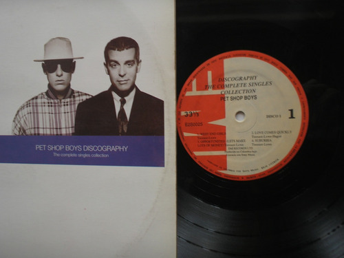 Lp Vinilo Pet Shop Boys Discography Edicion Colombia 1991 | Envío gratis