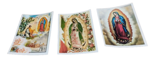 Virgen De Guadalupe Calcomanias X 3 Und N 1 Tam 6 X8 Aprox