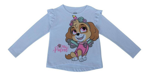 Polera Niña Paw Patrol Ml Da Unicorns