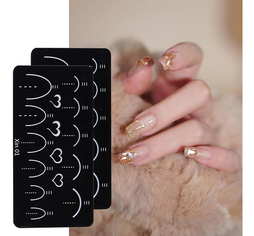 Sellos De Uñas Para El Día De San Valentín Placas De Estampa