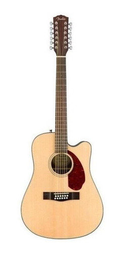 Imagen 1 de 3 de Guitarra acústica Fender Classic Design CD-140SCE 12 para diestros natural
