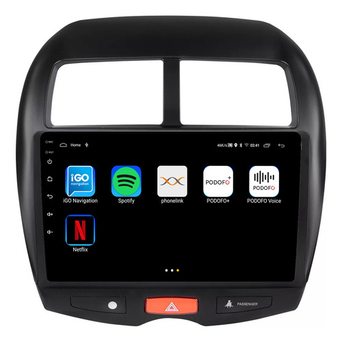 Central Multimidia Asx 9p Android 13 Carplay 2gb 64gb