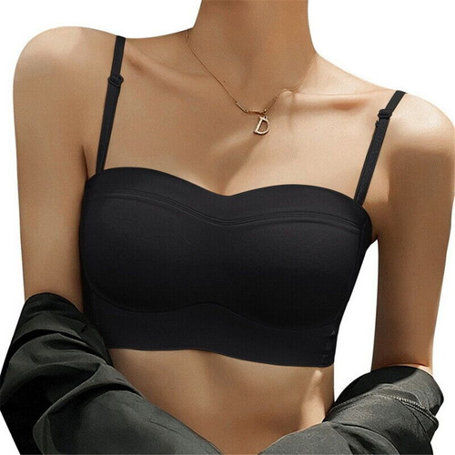 Sujetador Push Up, Lencería, Sujetador Invisible, Bralette S