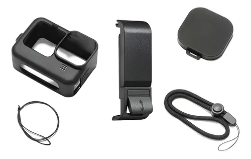 Funda Silicona Camara Gopro Hero 12 11 10 9 Black Hidrofobic