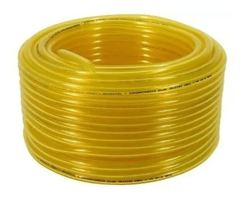 Manguera Hidrocarburo Amarillo Traslucido 7x13x50m Plastimet