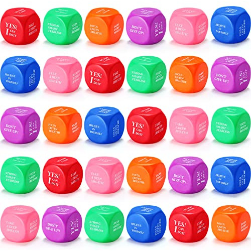 Motivational Foam Cubes Stress Ball With Quotes, Square...