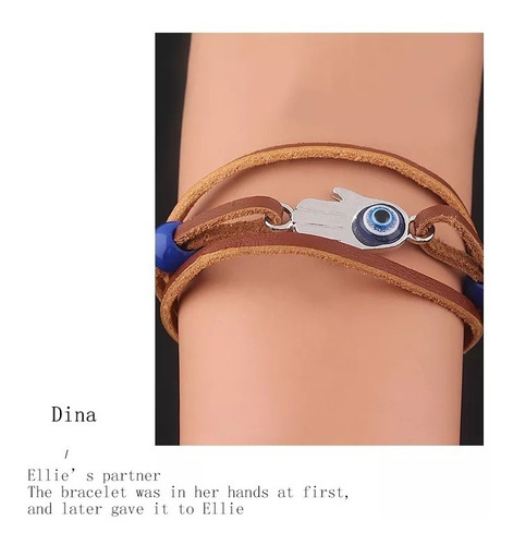 Imagen 7 de 7 de Pulsera Ellie The Last Of Us 2 Videojuego Cuero Pu