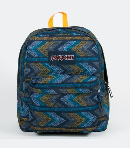 Mochila Jansport Spring Break 21 Lts Nvy Pntd Chvrons