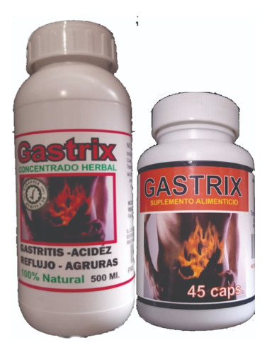 Gastrix, Naturismo Cientifico, Gastritis, Ulcera
