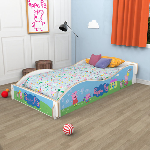 Cama Infantil Peppa Pig 1,40 Los Ayuda Dormir Solitos