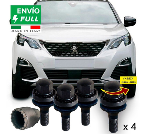 Tuercas Seguridad Peugeot  3008 Gt Line Gasolina Con Envío