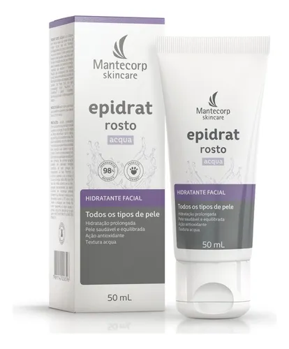 Hidratante Facial Epidrat Acqua 50ml Mantecorp Skincare Momento d...